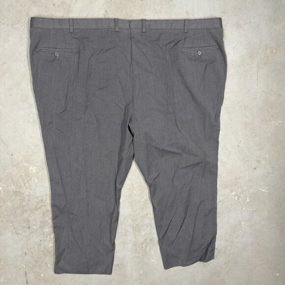 NWT Jack Victor Riviera Loro Piana Dress Pants 130s Wool Trousers Grey 56x28 - Picture 9 of 10